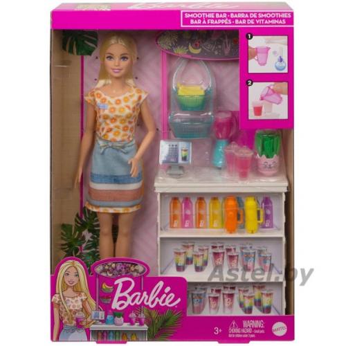 Кукла Barbie Набор Смузи-бар GRN75