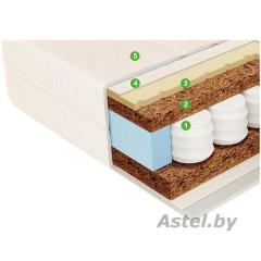 Детский матрас Vegas Kids Prince 60x120 / Вегас 120х60 см (в сумке) блок независимых пружин