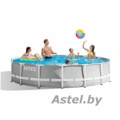 Каркасный бассейн Intex 26700 Prism Frame 305x76 призматический каркасный 26700NP