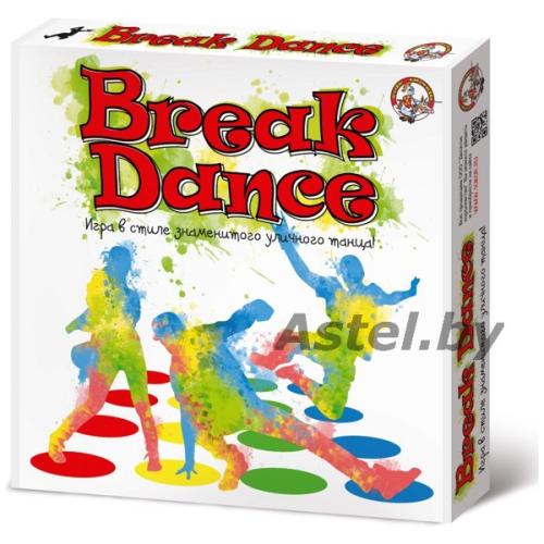 Игра для детей и взрослых Break Dance (поле 1,2 м*1,8 м) Твистер