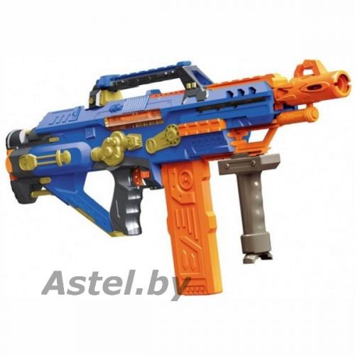 Детский игрушечный автомат Бластер , арт. 7052 Blaze Storm с мягкими пулями, 60 патронов 