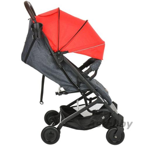 Коляска прогулочная Pituso Camino (red) Х3 Black/Red