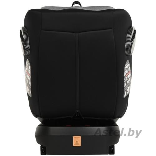 Автокресло Pituso Roys PRO Black, Grey Inlay /Черный, Серый вкладыш 0-36 кг IsoFix / BW21-PRO-Black 