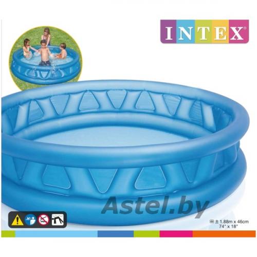 Бассейн С МЯГКИМИ СТЕНКАМИ 1,88м x 46см Intex 58431NP