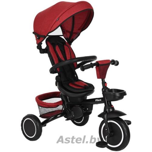 Велосипед трехколесный Pituso Elite Plus Red Maroon Темно-красный JY-T05Plus-Red