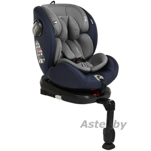 Автокресло Pituso Roys PRO Jeans Grey Inlay / Джинс Серый вкладыш 0-36 кг IsoFix/ BW21-PRO-Jeans