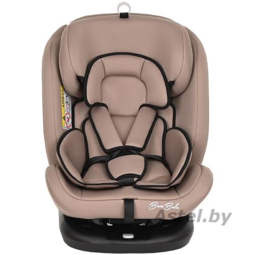 Автокресло BamBola Minori Isofix Светло/Коричневый (0-36 кг) KRES3560