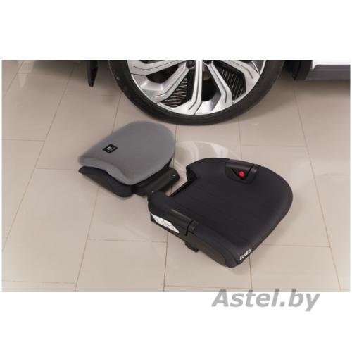 Автокресло Martin noir Elves+ Gray stage (бустер со спинкой и подголовником, Isofix)