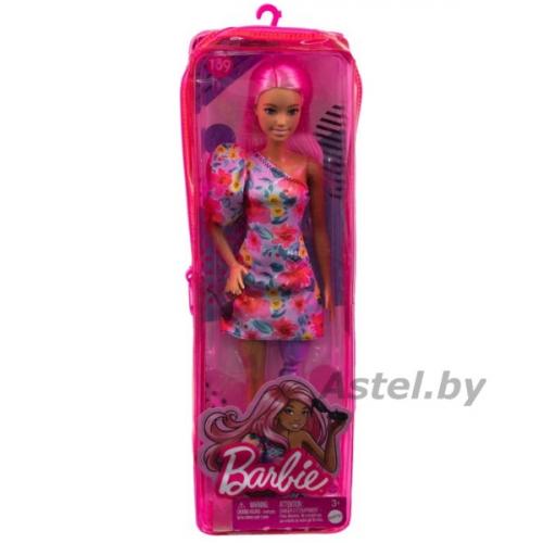 Кукла Барби Barbie / Игра с модой Кукла Барби с Розовыми Волосами HBV21