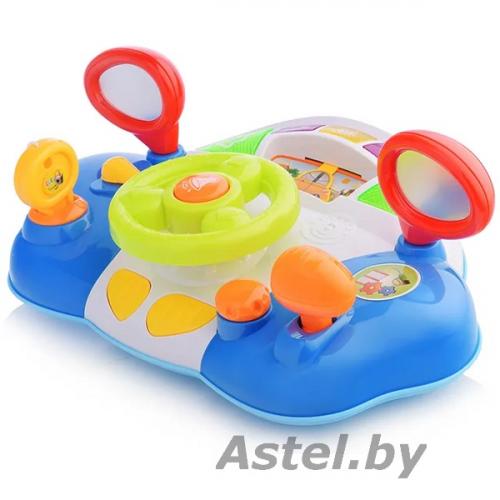 HUANGER Игрушка развивающая Музыкальный руль (свет.звук) 36*24,5*14,5 см HE0507