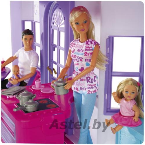 Игровой домик для кукол Дом мечты 6991 (84 см)