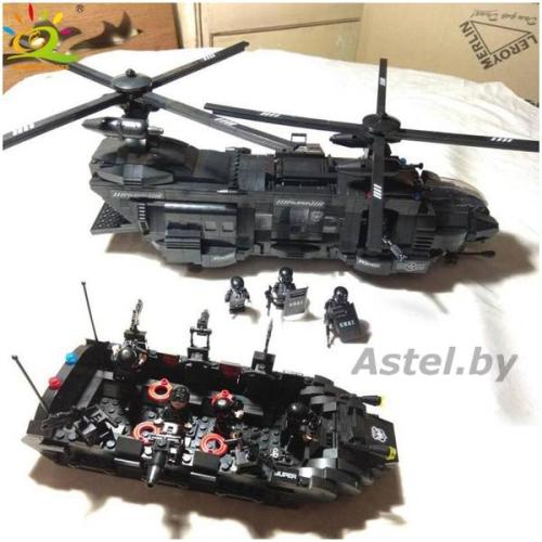 Конструктор Zhe Gao QL0108 Technic Транспортный вертолет СН-47 1351 дет