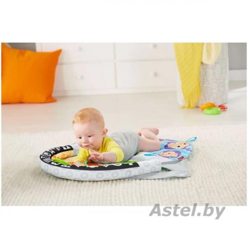 Развивающий коврик Fisher-Price FXC14 Друзья из джунглей (Двусторонний, складной)