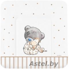 Матрасик для пеленания Globex 75 х 72см ЛЮКС Мишка Тедди (арт.4208) (Мишка игрушка)