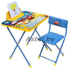 Набор детской мебели Nika / Ника Тачки 2 / Д2Т