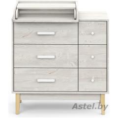 Комод пеленальный Pituso Kids Vintage Premium Сосна касцина (6 ящ.) ЛДСП