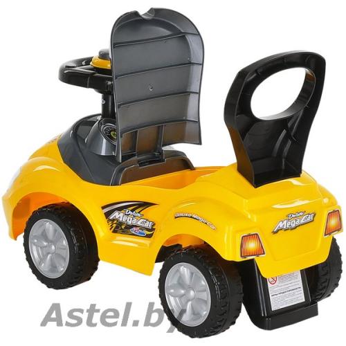 Каталка толокар Pituso Mega Car 381A (желтый) (клаксон) Yellow