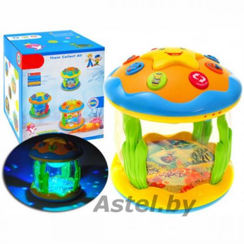 Развивающая игрушка Мини Океанариум 855-16A (свет, звук, проектор)