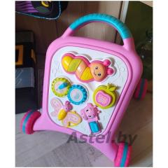 Ходунки-каталка PITUSO Развивайка розовый 8778