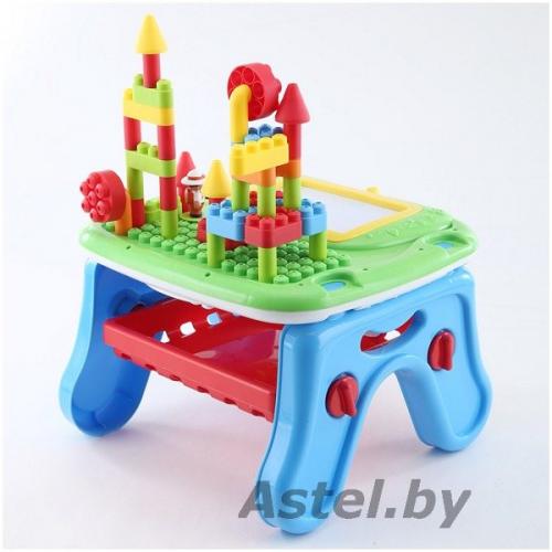 PITUSO Развивающий столик 2в1 Строитель (свет,звук) 6995021