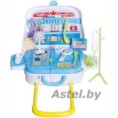 Игровой набор Доктор Junfa Toys 26 предметов в чемодане арт.528A-2