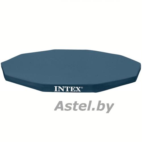 Тент (чехол) для каркасных бассейнов 366 см круглый (12') 3,66м x 25см Intex 28031