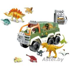 Игровой набор Pituso Машина с динозаврами Dinosaur Explorer HW21102548