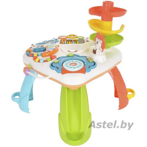 HUANGER Развивающий столик Занимательный лев (свет,звук) 46*46*51 см HE0518-1