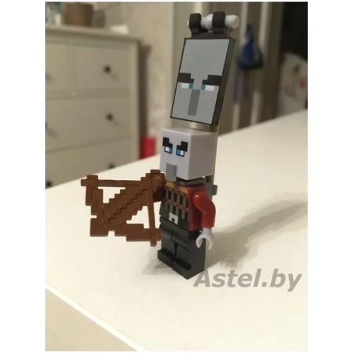 Конструктор My World 11477 (580 дет.) Майнкрафт Патруль разбойников