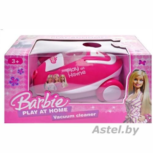 Игрушка Пылесос детский игрушечный Barbie (свет, звук)