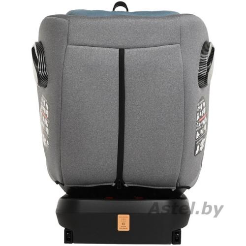 Автокресло Pituso Roys PRO Grey, Dark blue Inlay/Серый, Темно-синий вклад 0-36 кг IsoFix/ BW21-PRO-Grey