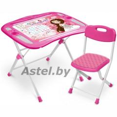 Комплект мебели детский (стол и стул) Ника NKP1/3 Маленькая принцесса