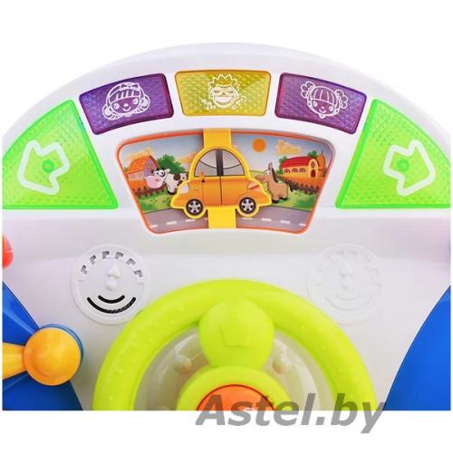 HUANGER Игрушка развивающая Музыкальный руль (свет.звук) 36*24,5*14,5 см HE0507