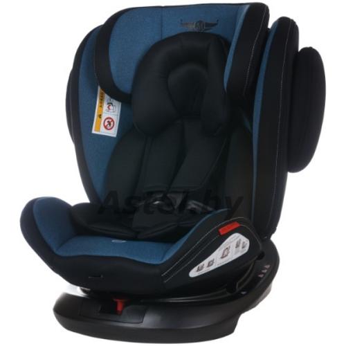 Автокресло Martin noir Grand Fix 360 Melange Blue / синий (без IsoFix)