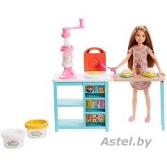 Набор кукла Барби Barbie Завтрак со Стейси FRH74 / Mattel Cave