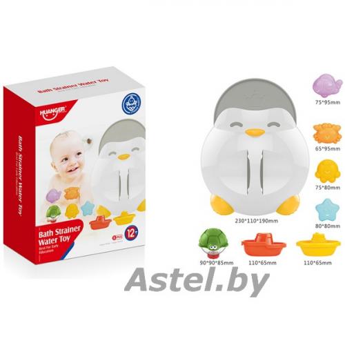 HAUNGER Набор игрушек для ванной ПИНГВИН 7 шт. HE0272