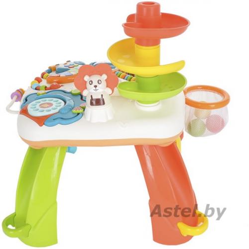 HUANGER Развивающий столик Занимательный лев (свет,звук) 46*46*51 см HE0518-1