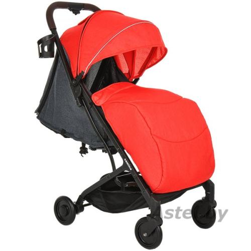 Коляска прогулочная Pituso Camino (red) Х3 Black/Red