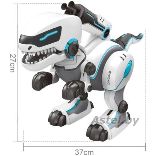 Робот-динозавр на р/у от аккумулятора A005 (Интерактивный Робот на радиоуправлении свет, звук)