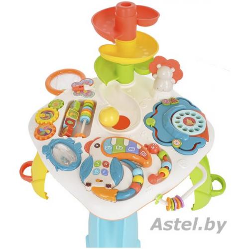 HUANGER Развивающий столик Занимательный лев (свет,звук) 46*46*51 см HE0518-1