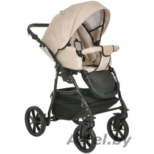 Коляска Pituso Nino 2 в 1 Beige, Кожа Beige 3002