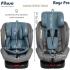 Автокресло Pituso Roys PRO Grey, Dark blue Inlay/Серый, Темно-синий вклад 0-36 кг IsoFix/ BW21-PRO-Grey