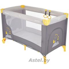 Манеж-кровать Pituso Florecita (серый) P613-Grey