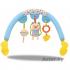 Дуга с игрушками для коляски и автокресла стульчика Biba Toys QB395-1 МАЛЫШКИ МИШКИ голубой/ розовый