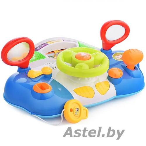 HUANGER Игрушка развивающая Музыкальный руль (свет.звук) 36*24,5*14,5 см HE0507