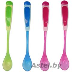 Ложка для кормления, с длинной ручкой, 5+ 56/582 (уп.1шт)