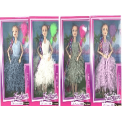 Кукла модница, 4 вида, коробка 900A