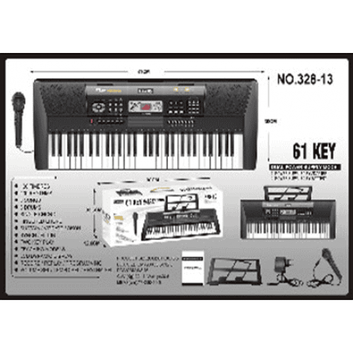 Синтезатор  61 клавиша, коробка 328-13