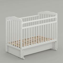 Комплект кроватка + матрас (Маятник, Белый) Giovanni Comfort 