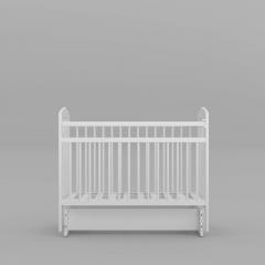 Комплект кроватка + матрас (Маятник, Белый) Giovanni Comfort 